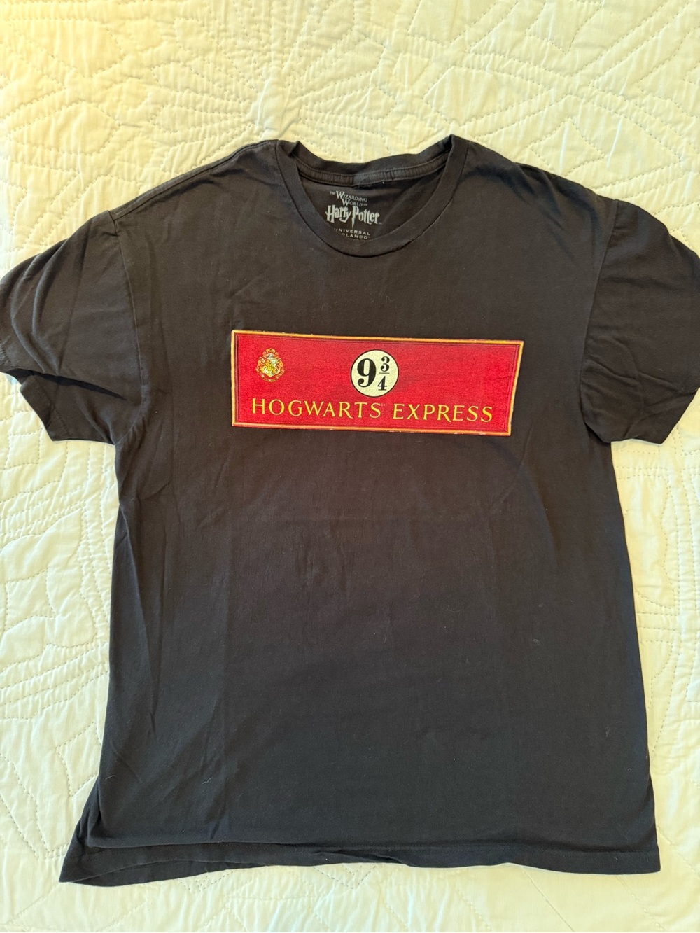 Harry Potter Hogwarts Express Black Graphic Tee